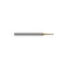 Picture of 4 flt long neck endmill with corner radius 2mm dia x 0.5mm r