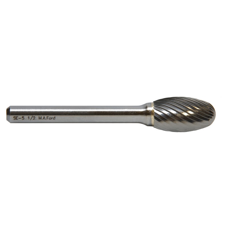 Picture of ELLIPTICAL BUR ALTERNATE DIAMOND GRIND - 150mm LONG SHANK