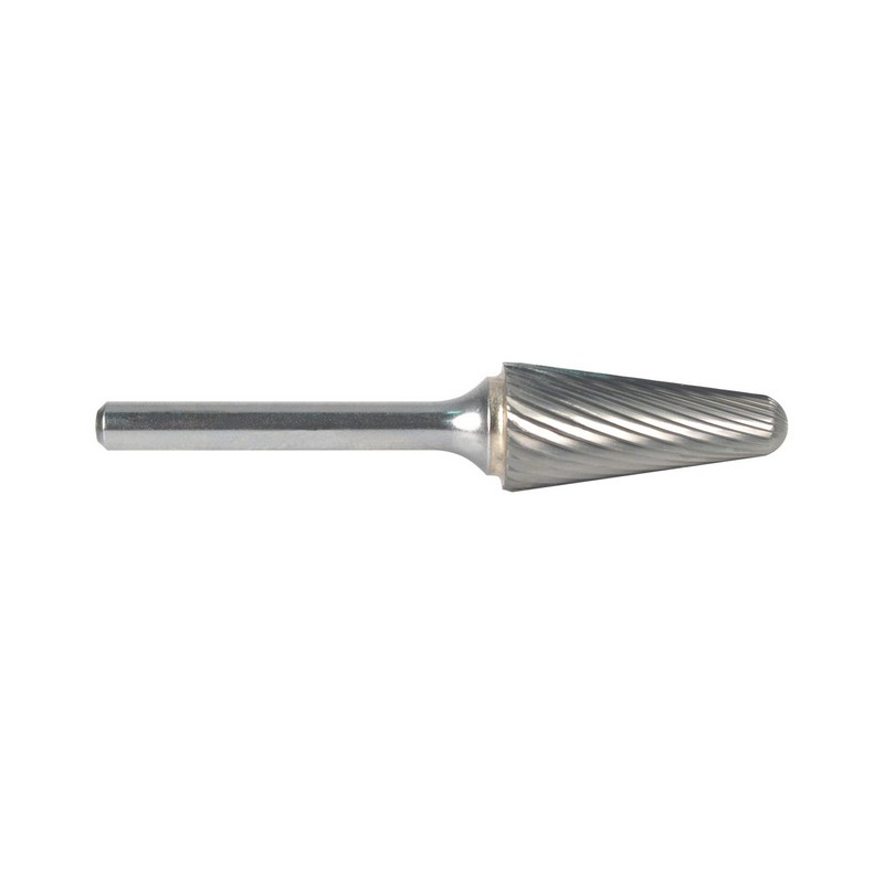 Picture of CONICAL RADIUS END 6MM SHANK BUR FINE CUT